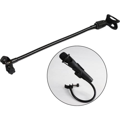 Flexible 360° Adjustable Desktop Mic Stands Holder with Desk Clamp for Broadcasting Live Broadcast Equipment Accs