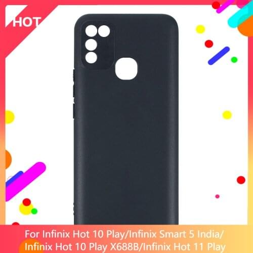 Hot 10 Play Case Matte Soft Silicone TPU Back Cover For Infinix Smart 5 India Hot 10 Play X688B Phone Case Slim shockproof