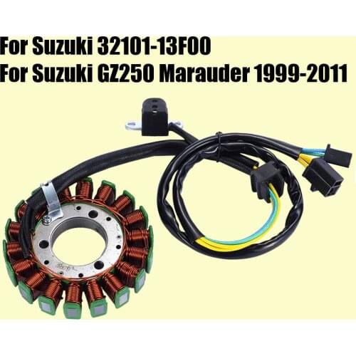 Stator Coil for Suzuki GZ250 Marauder 1999 - 2011 32101-13F00 2010 2009 2008 2007 2006 2005 2004 Generator Magneto Coil GZ 250