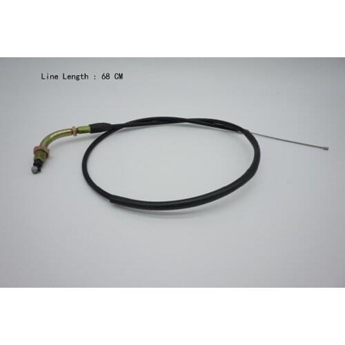 A143 Motorcycle Black Carburetor Choke Cable Motorbike Damper Line Wire Universal Gas Oil Cable For DY90 Stainless Steel