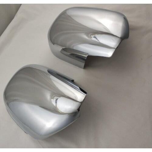 ABS Chrome plated door Rearview door mirror covers For Toyota 4RUNNER Land Cruiser Prado FJ120 2002-2009