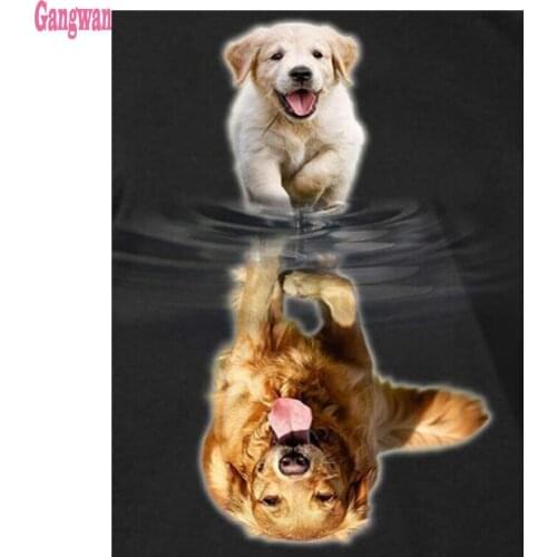 Full round diamond embroidery Golden retriever diamond painting 5D square round by hand 3d gift picture rhinestones hobby decor