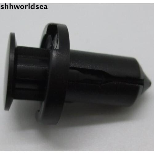 Shhworldsea 500pcs Free Shipping Bumper Fiscia Push-Type Retainer Fastener Clip For Nissan 63848-9E001