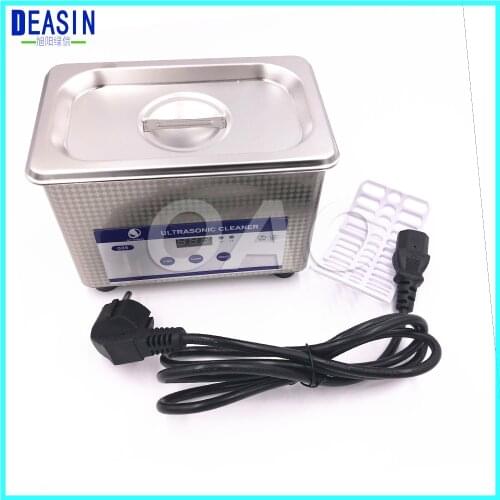 Dental 800 mL Digital Ultrasonic Jewelry Clean Bathroom Glass Cleaning Equipment Mini Laboratory Equipment