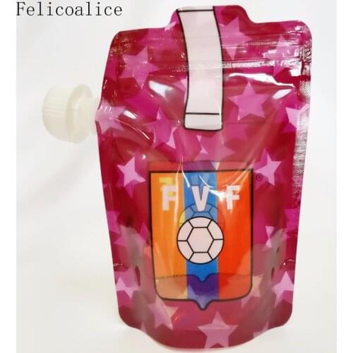 Baby food pouches Feeding Supplies bag Double Zippers Reusable food pouch Refillable Complementary food 5pcs/lot