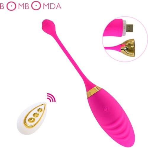 Vibrating Egg Exercise Vaginal Kegel Ball Remote Control Vibrators G-spot Massager Sex Toys for Women Female Masturbation USB