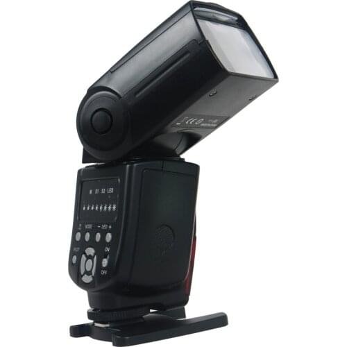 Camera Flash Speedlite With Adjustable LED Light Universal Flash for Canon Nikon Olympus Pentax Lumix digital Camera accessories