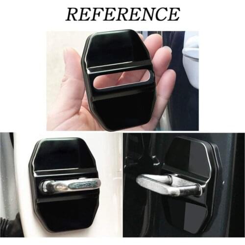 High-Quality Auto Parts Lock Screw Durable Car Interior Door Lock Cover Stainless Steel Door Lock Cover Buckle Decor For Benz