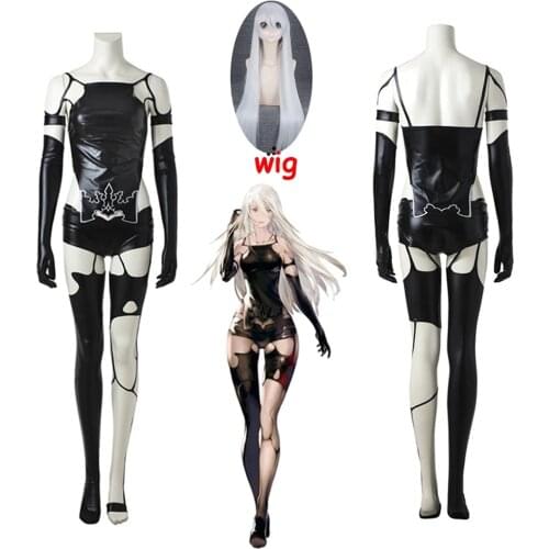 Game Cosplay NieR:Automata A2 Cosplay Costume Women Halloween Party Sexy A2 Costume NieR Automata