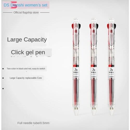 3pcs/set Two-color In 1 Ballpoint Pens Cute gel Pen Kawaii Multicolor Ball Pens For Kids Gift School Office Supplies Stationery