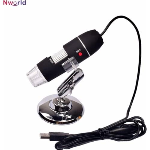 5MP USB 50x-500x Microscope Endoscope Magnifier Digital Video Digital Camera Microscopio 8 LED Whoelsale