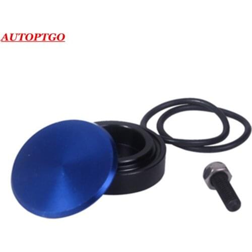 Aluminium Car Racing Rear Windshield Wiper Delete Insert Cap Cover Wipers Hole Stopper Kit For Hyundai Kia Bmw Audi Mazda Nissan