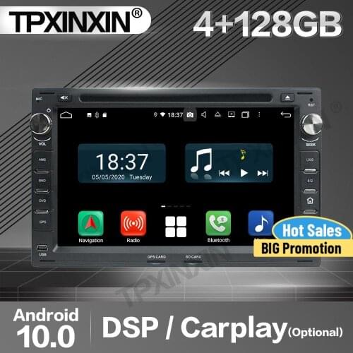 128G Carplay Car Radio 2 Din Stereo Receiver Android For VW Old Passat 2006-2008 2009 2010 2011 2012 GPS Player Audio Head Unit