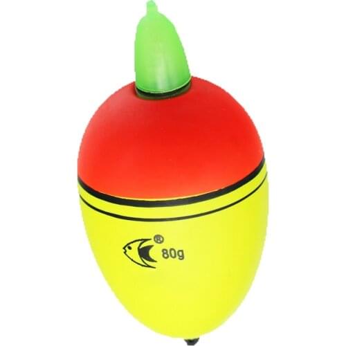 5pcs Luminous Electronic Fishing Float Boia Foam Type Led Fishing Light Stick Bobber with 2 Button Cell Glowing Night Floats Set