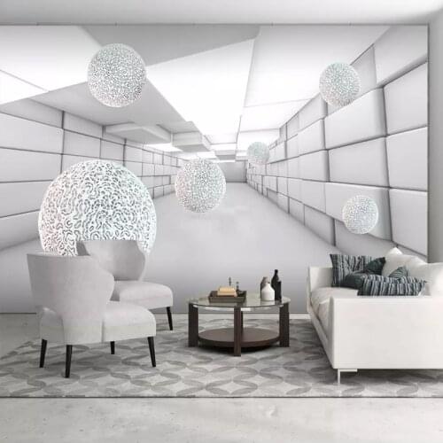 Photo Wallpaper Modern Abstract Geometric Pattern Mural Living Room Study Home Decor Backdrop Wall Art Wall Papers For Walls 3 D