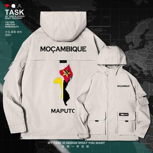 Mozambique MOZ Mozambican men jacket hooded map nation flag for men top new clothing casual windbreaker mens autumn clothes