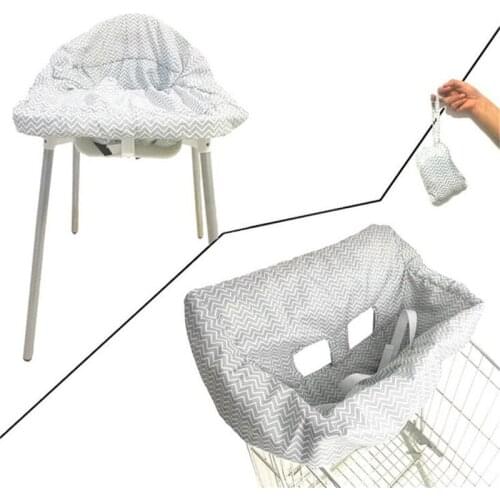New Baby Children Supermarket Shopping Cart Seat Dining Chair Cushion Protection Safe Travel Portable Shopping Cart Cushion