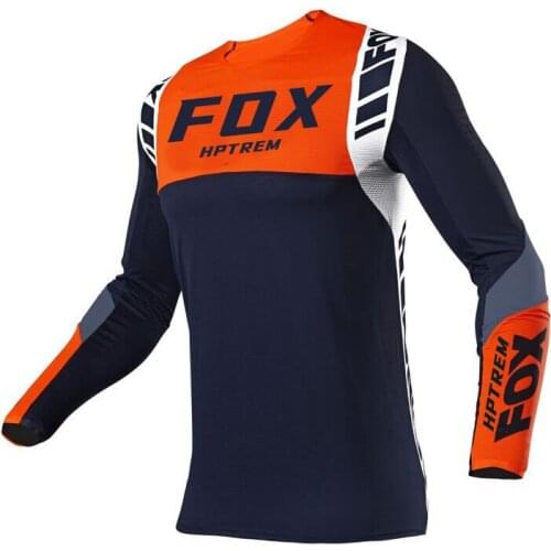 New Jersey Downhill Mountain Bike Cycling Jersey Crossmax Cycling Shirt Mountain Bike Clothing HPTREM FOX Jersey Men Jersey Jers