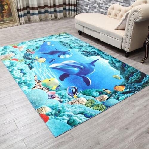 New 3D Print Hallway large Area carpets for Living Room Bedroom Tea Table Rugs Kids Kitchen Bathroom Anti-skid Mats And Carpet
