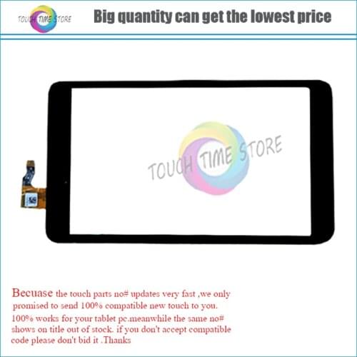 New 8'' inch For alcatel one touch pop 8 p320x p320 P320A Touch Screen Panel Digitizer Glass Lens Replacement Repairing Parts