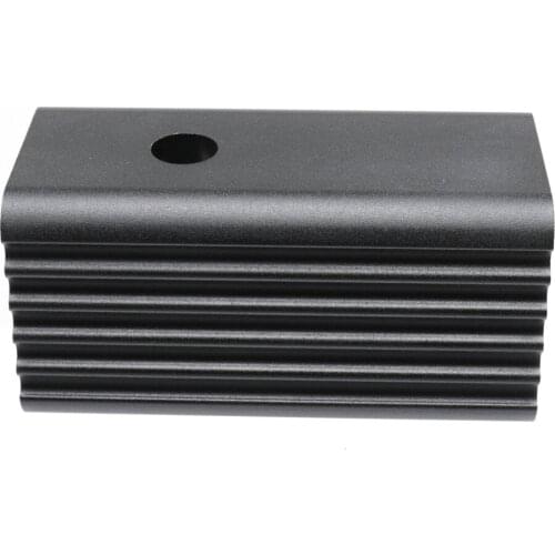 2" to 1-1/4" Insert Sleeve Mount Adapter for Standard 2" Square Receiver Hitch Billet Aluminum