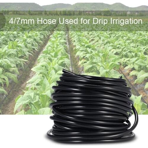 5/10/20/30/40/50M Watering Tube Hose 4/7mm Drip Irrigation Sprinkler Garden Pipe Hose