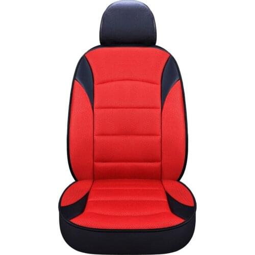 Universal Car Front Seat Chair Soft Breathable Cushion Cover Interior Decor Automobiles Seat Cover Auto Accessories