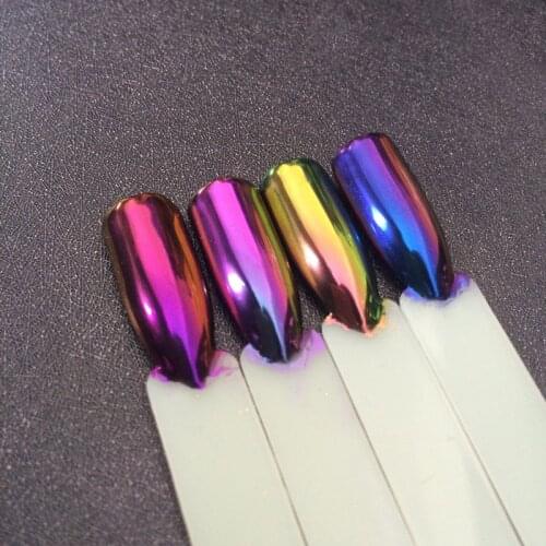 5g HIGH GRADE CHAMELEON POWDER Chrome Pigment Mirror Nails Powder Sequins Nail Art Glitter Gel Nail Polish Nail Art Decoration