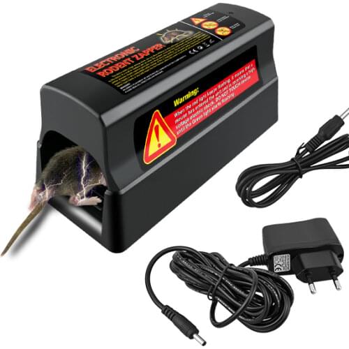 Free Shipping Electronic Rat Trap Mice Mouse Rodent Killer With High Voltage Electric Shock
