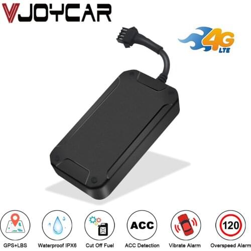 Car GPS Tracker 4G LTE WCDMA GSM Vehicle Tracking Device Motorcycle GPS Locator Waterproof Real Time Tracking Cut Off Oil Engine