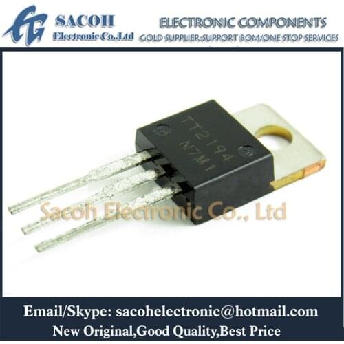 Free Shipping 10Pcs TT2194 TT2194M or TT2188 or TT2180 or TT2146 TO-220 NPN Triple Diffused Planar Silicon Transistor