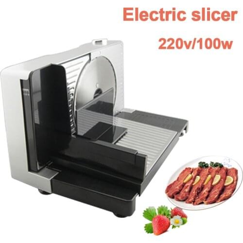 Household electric meat slicer FS-989 slicing cutter slicing cutting machine FOR Mutton beef cutting into slices 220v/50hz 100w