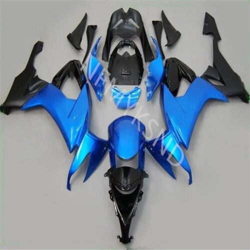 Motorcycle Fairing kit For Kawasaki NinjaZX10R 08-10 ZX10R 2008-2010 blue black Injection Bodywork Fairing