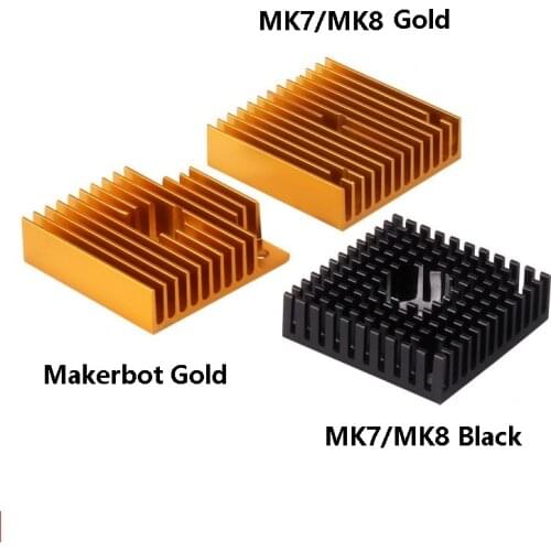 MEGA 1PC 3D Printer Aluminum Motor Heatsink Radiator Square 42 Stepper Motor MK7 MK8 Makerbot Extruder Cooler 40X40X11mm Fan