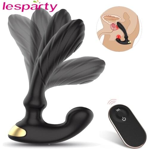 Thumping Male Prostate Massager Anal Butt Plug Vibrators for Men Masturbator Remote Control Dildo Vibrator Sex Toys for Woman