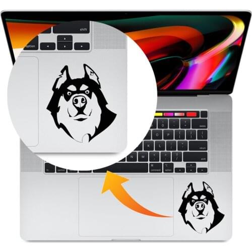 Husky Pet Dog Laptop Sticker for Macbook Decal Pro Air Retina 11 12 13 15 16 inch Mac Book Skin Notebook Trackpad Sticker Decor