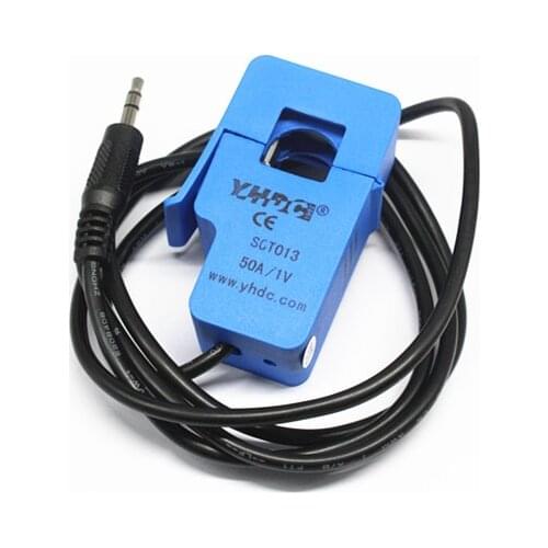 YHDC 30A 50A 100A SCT013 Non-invasive AC Current Sensor Split Core Current Transformer New sct013000