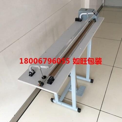 SF-B1000 through Type Sealing Machine Pedal Sealing Machine Foot Sealing Machine Sealing And Cutting Machine