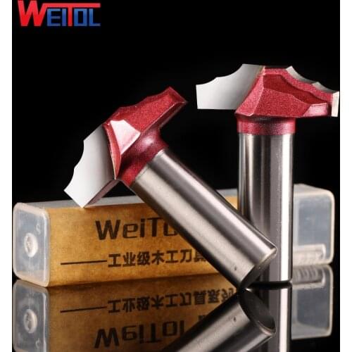 Weitol free shipping 1pcs 1/2*34mm Classical plunge router bits Door Sheet Patterns engraving tools for MDF