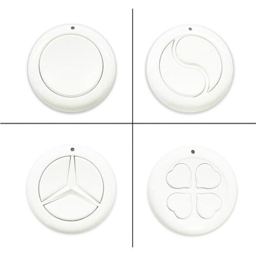 Xuanlongyuan White wall Panel Sticky Remote 1 2 3 4 CH 1CH 2CH 3CH 4CH RF Transmitter Wireless Remote Control ,315/433.92MHZ