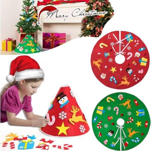 Christmas Tree Skirts Print Linen Christmas Tree Skirts Xmas Decorations For Tree Props Xmas Tree Skirts kerst decoratie 2021