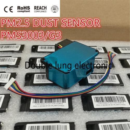 10PCS/LOT PMS3003 High precision laser pm2.5 air quality detection sensor module Super dust dust sensors test PM2.5 PM10