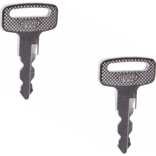 2pc Key For Yamaha Golf Cart PTV 10+ Code 8002 Gas Electric Ignition key