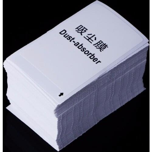 200pcs Mobile Cell Phone Tablet Protector Screen Dust Absorber Dedust Sticker