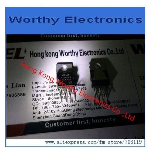 Free shipping 10PCS/LOT VND10B IC SSR HISIDE 2CH PENTAWATT VERT