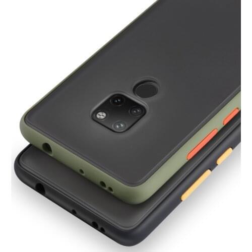 For Xiaomi Redmi Note 9S Case Hard PC Transparent Matte Shockproof Protective Back Cover case for xiaomi redmi note 9 pro max