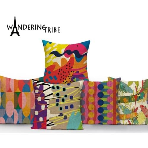 Cartoon Graffiti Style Pattern Color Printing Terry Cloth Home Decoration Table Mat Cloth Tea Towel Coaster 42*32 Servilletas