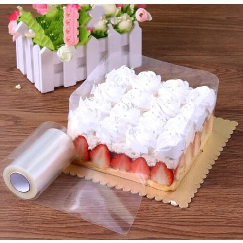 Hot Sale 10M Cake Surrounding Edge Wrapping Tape For Baking Cake Mousse Collar Roll Packaging DIY Cake Decorating Tools