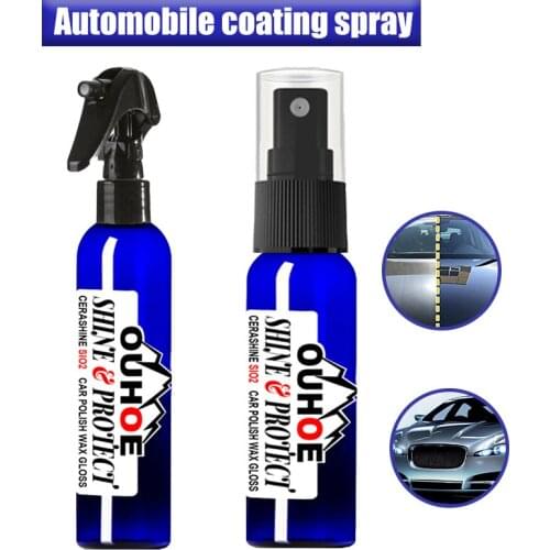 30/120ml Nanos Ceramic Car Coating Spray Polish Wax Glosss Pro Grade 9h Paint Sealant Car Polish Wax Glosss Car Coating Spray