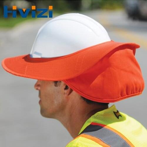 Summer Sun Shade Safety Hard Hat Neck Shield Helmets Cap Cover for Outdoor Construction Workers Sun Protection